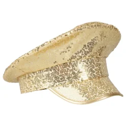 Paljettkeps Guld
