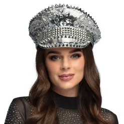 Paljettkeps med Nitar Silver