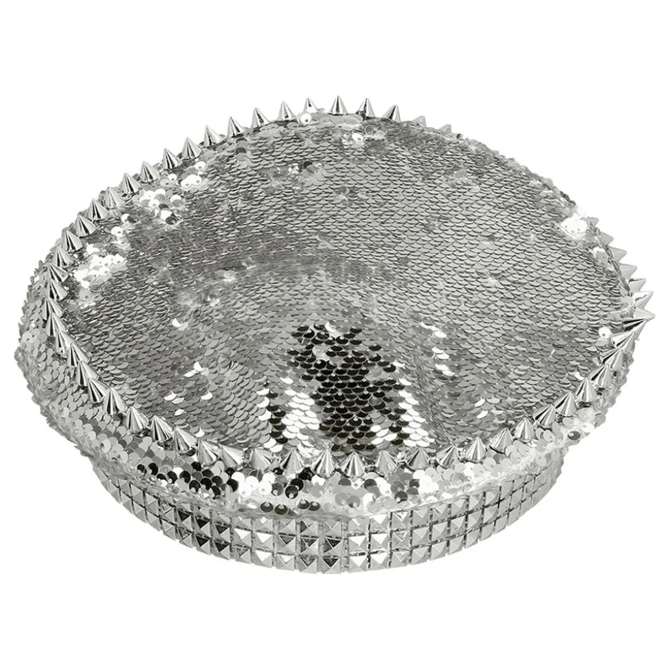 Paljettkeps med Nitar Silver