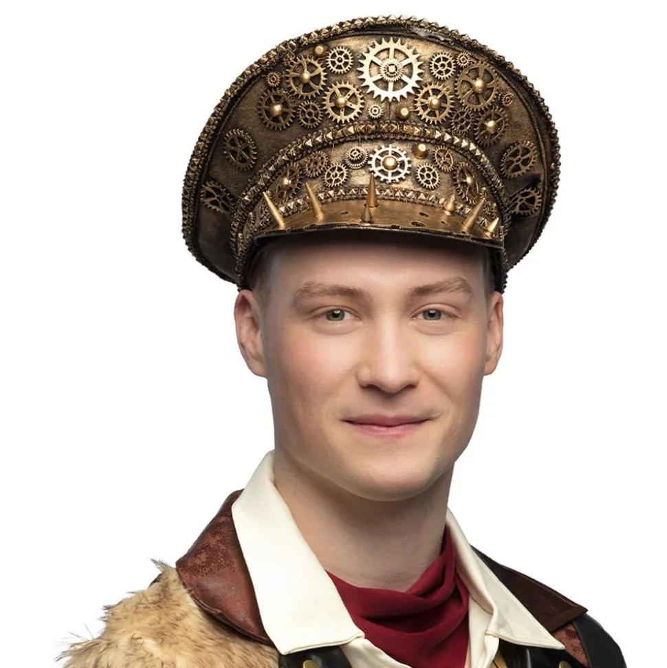 Paljettkeps Steampunk