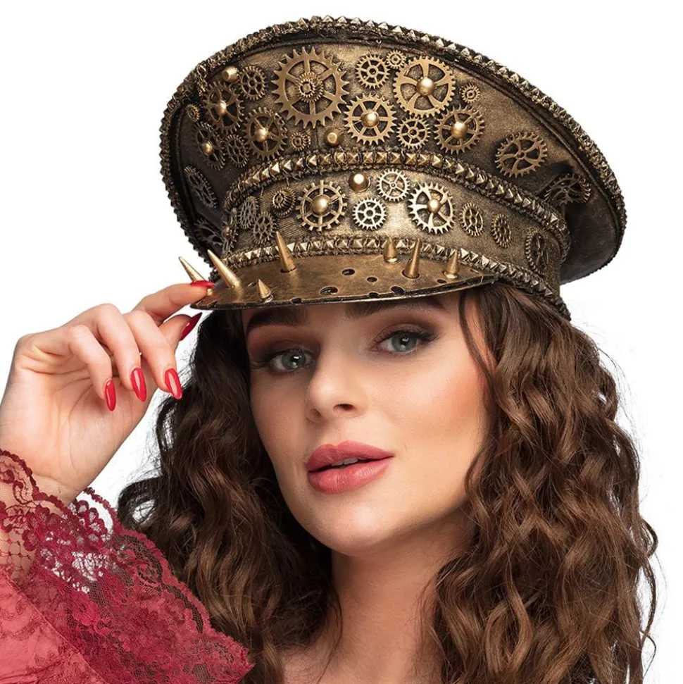 Paljettkeps Steampunk
