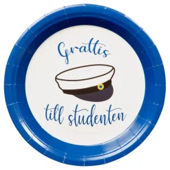 Pappersassietter Grattis till Studenten