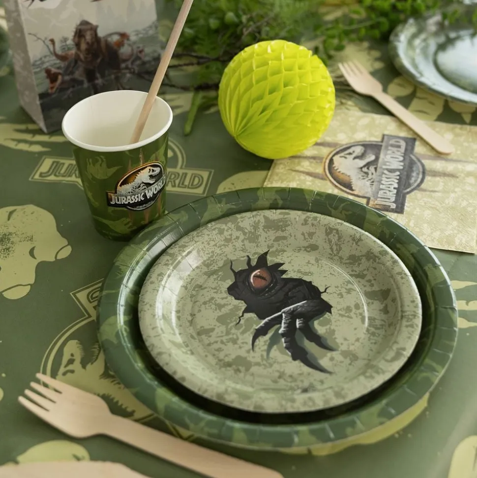 Pappersassietter Jurassic World