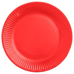 Pappersassietter Röd