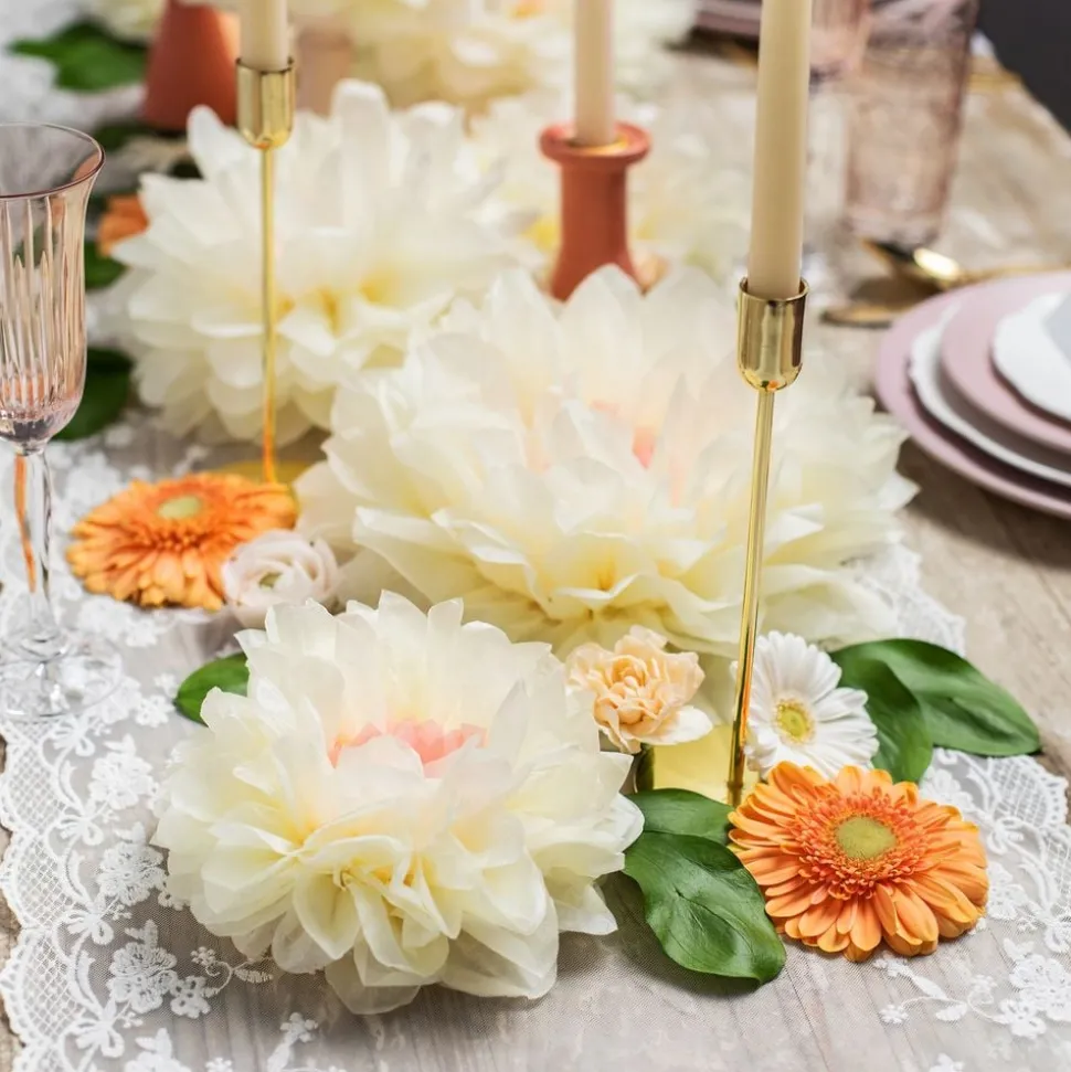 Pappersblommor Dekoration