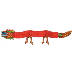 Pappersdekoration Drake Orientalisk