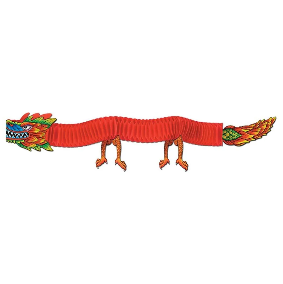 Pappersdekoration Drake Orientalisk