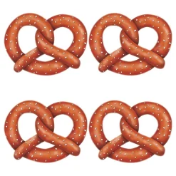 Pappersdekoration Pretzels
