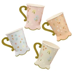 Pappersmuggar Floral Pastell