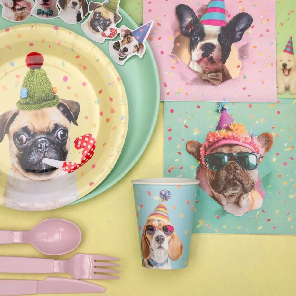 Pappersmuggar Party Hund