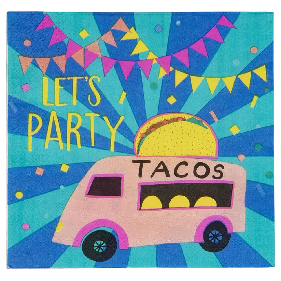 Pappersservetter Taco
