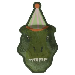 Papperstallrikar Dinosaurier T-Rex