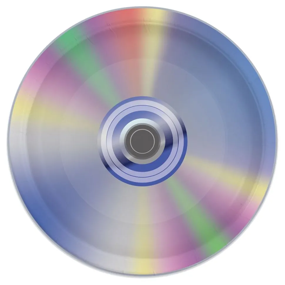 Papperstallrikar CD-skivor 90'S