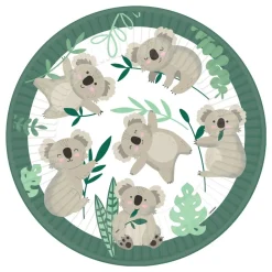 Papperstallrikar Djungel Koala