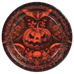 Papperstallrikar Gothic Pumpa