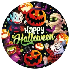 Papperstallrikar Halloween Monsters