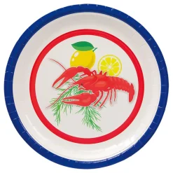 Papperstallrikar Kräftskiva