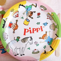 Papperstallrikar Pippi Långstrump