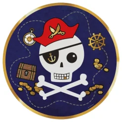 Papperstallrikar Piratkalas