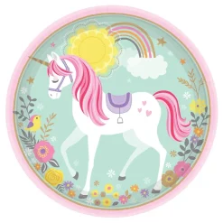 Papperstallrikar Unicorn