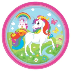 Papperstallrikar Unicorn