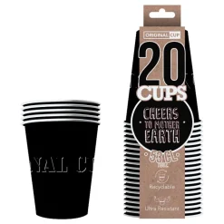 Party Cups Papper Svart