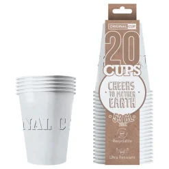 Party Cups Papper Vit