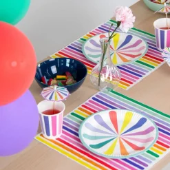Partypicks Parasoll Stripes