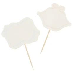 Partypicks Rosett Blå/Rosa
