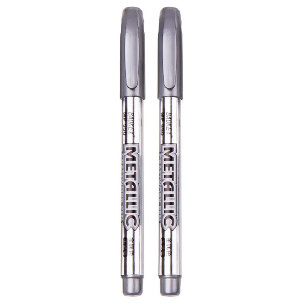 Permanenta Märkpennor Silver