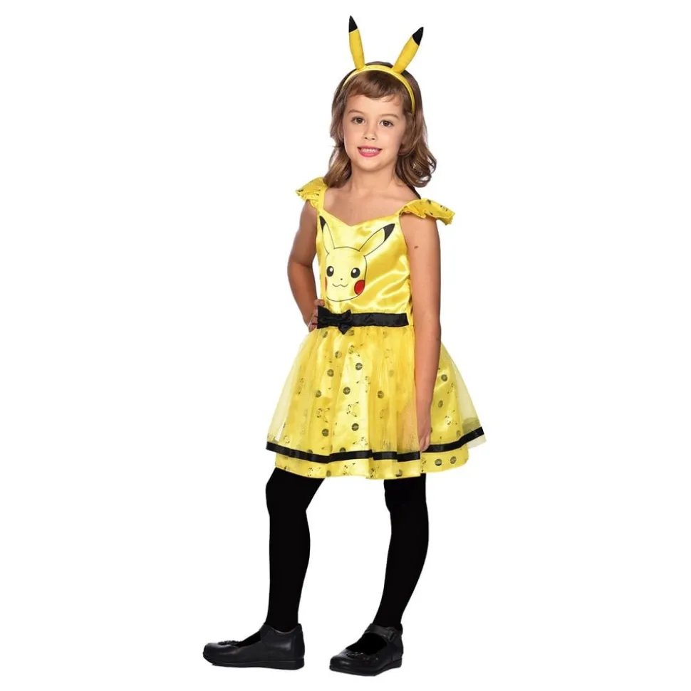 Pikachu Klänning Barn Maskeraddräkt