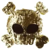 Pinata Dödskalle Guld