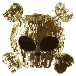 Pinata Dödskalle Guld