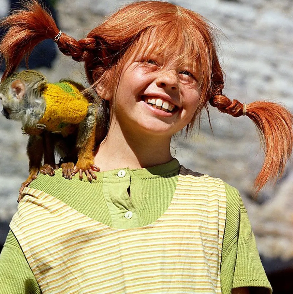 Pippi Långstrump Barn Maskeraddräkt