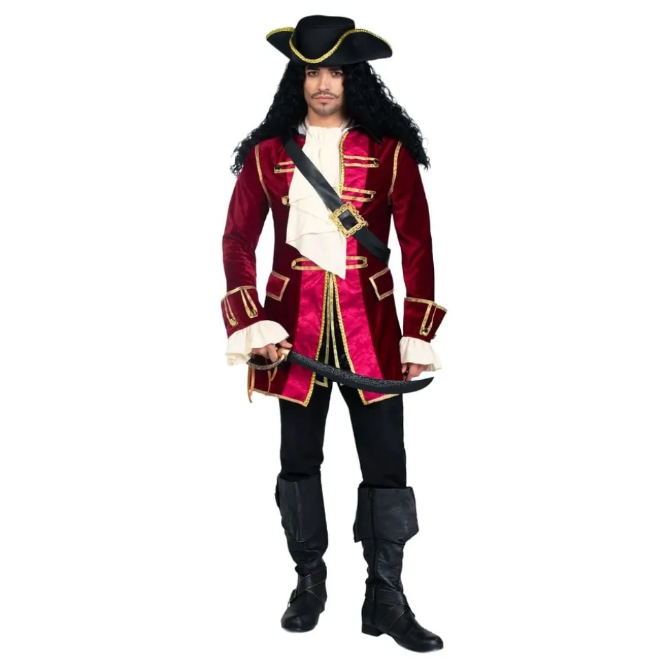 Pirat Kapten Deluxe Maskeraddräkt
