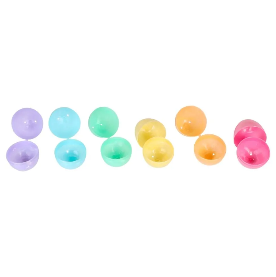 Plastägg till Äggjakt Pastell