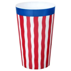 Plastmugg Randig
