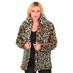 Pälsjacka Leopard
