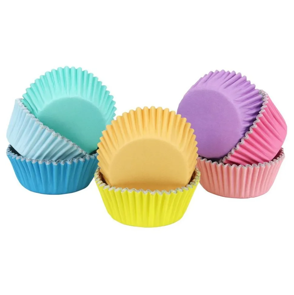 PME Muffinsformar Folierade Färgmix Pastell