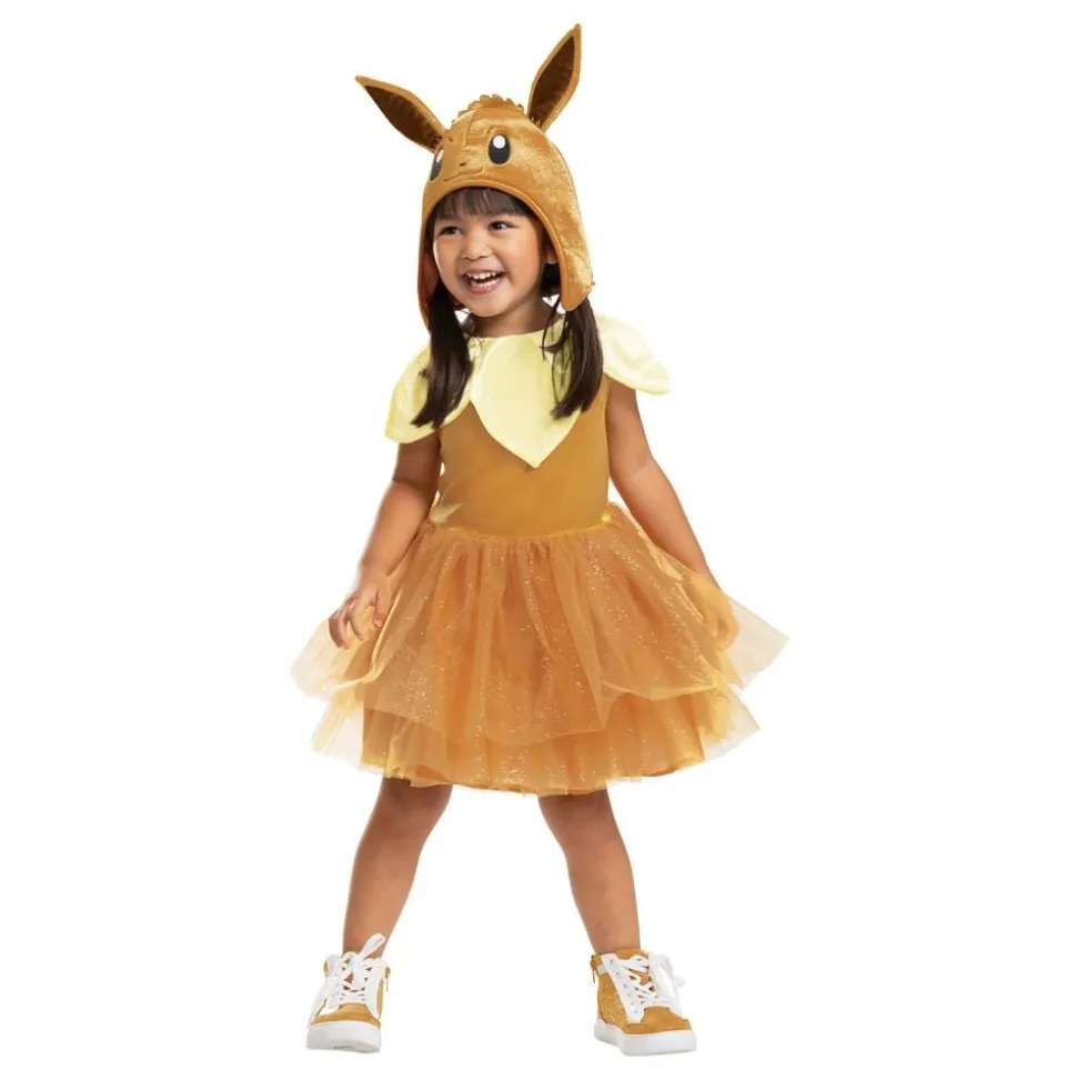 Pokémon Eevee Klänning Barn Maskeraddräkt