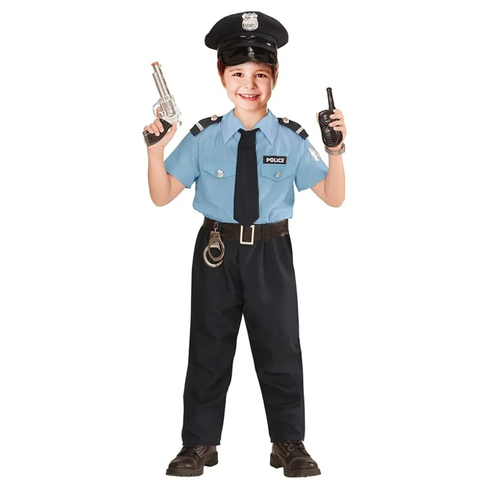Polis Officer Barn Maskeraddräkt