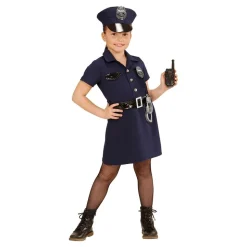 Polisklänning Barn Maskeraddräkt