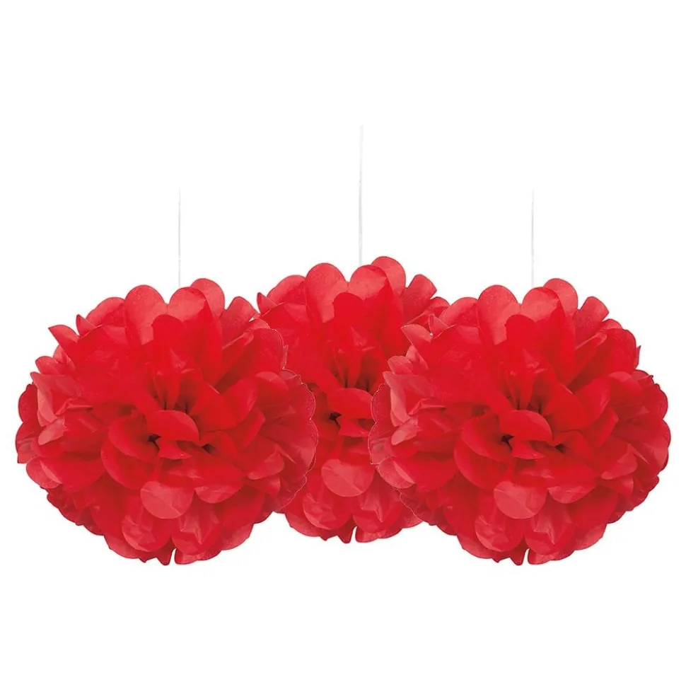 Pom Pom Mini Röd