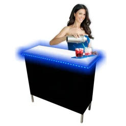 Portabel Bar med LED-belysning