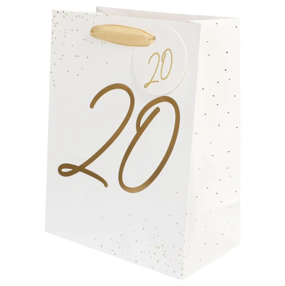 Presentpåse 20 Guld
