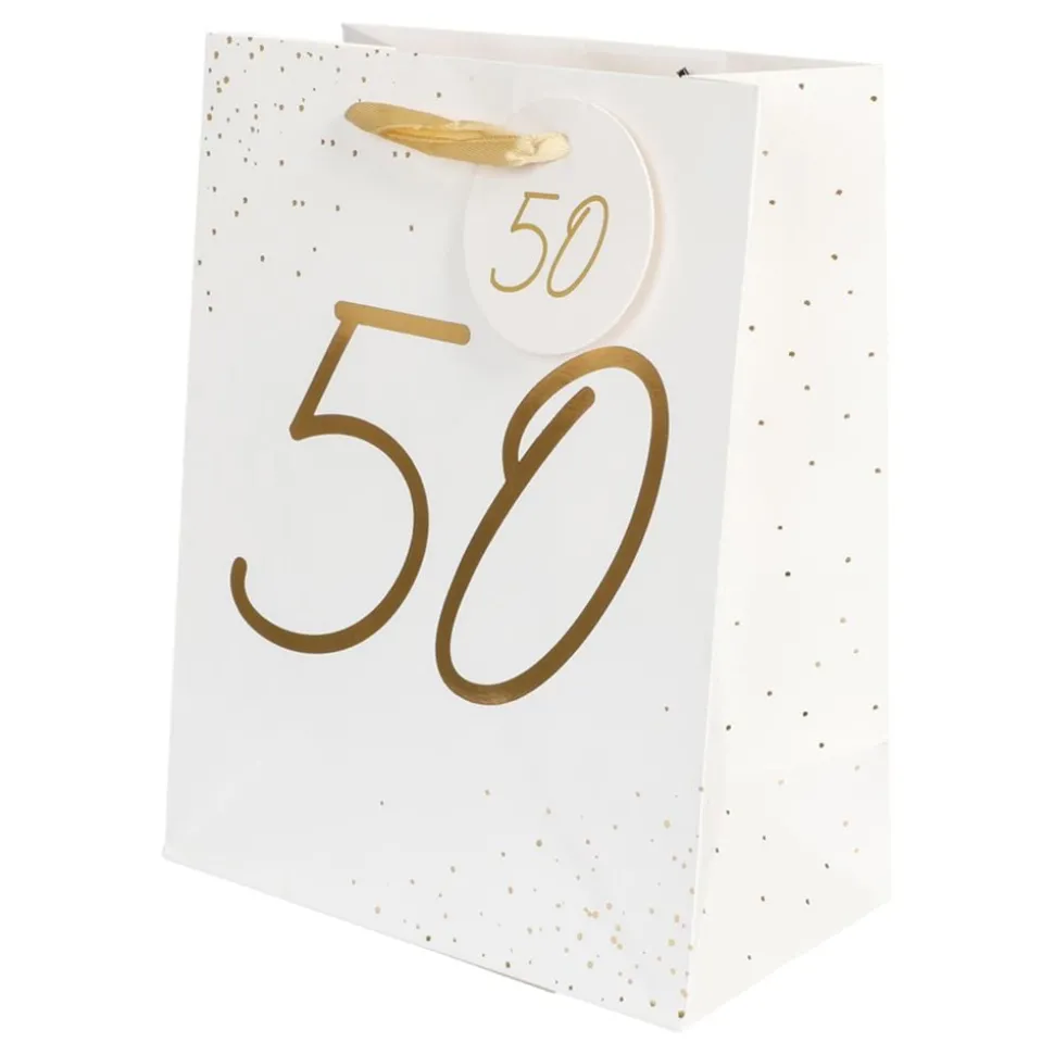 Presentpåse 50 Guld