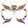 Pride Glitter Självhäftande Smink