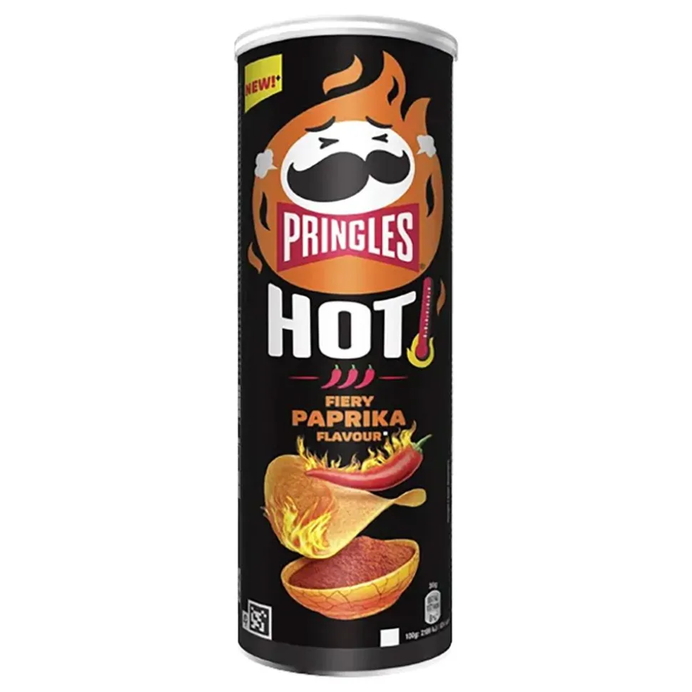 Pringles Hot Fiery Paprika