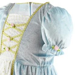 Prinsessklänning Sammetsturkos Barn