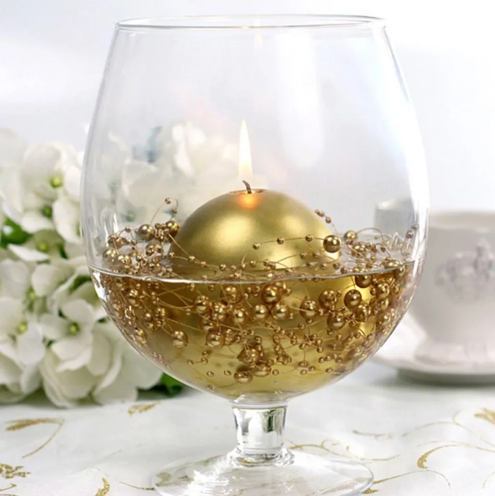 Pärlgirlang Guld
